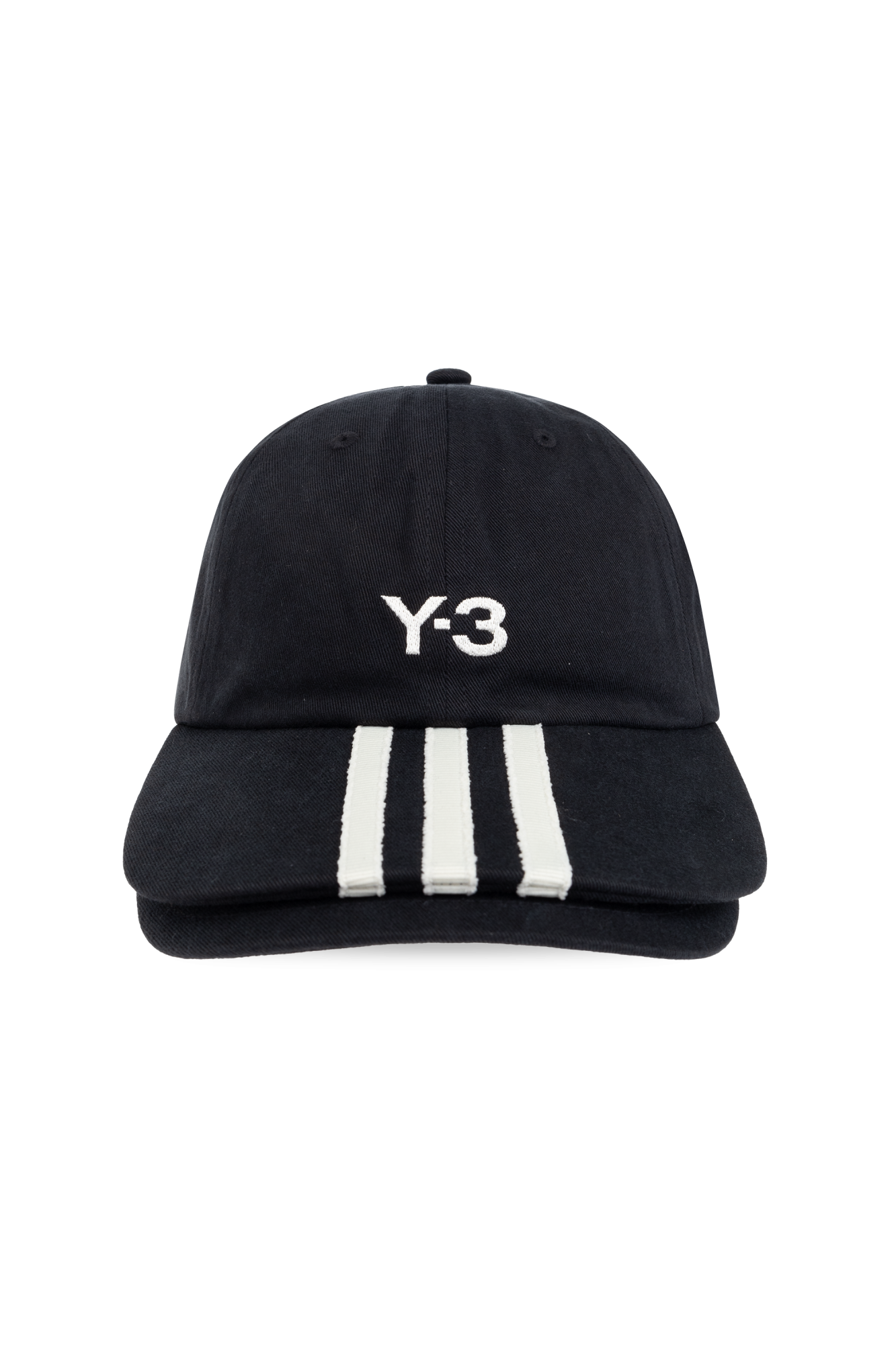 Black Cap with double visor Y-3 - Vitkac AS